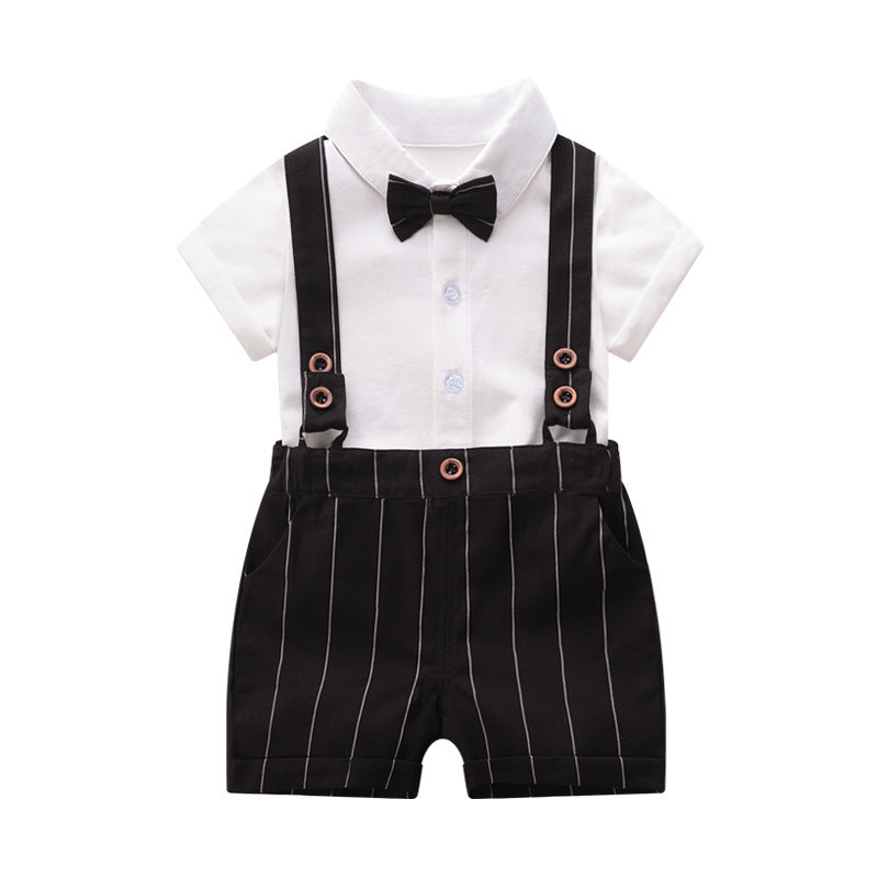 Elijah Baby Romper Two Piece Set
