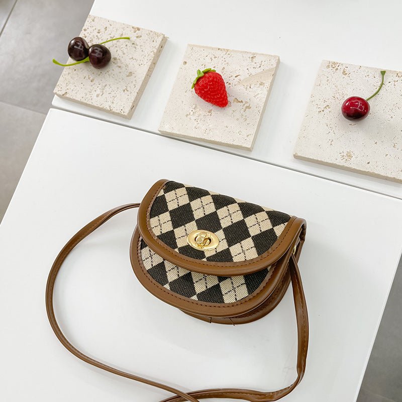 Barina Checkerboard Stylish Bag - AZVA