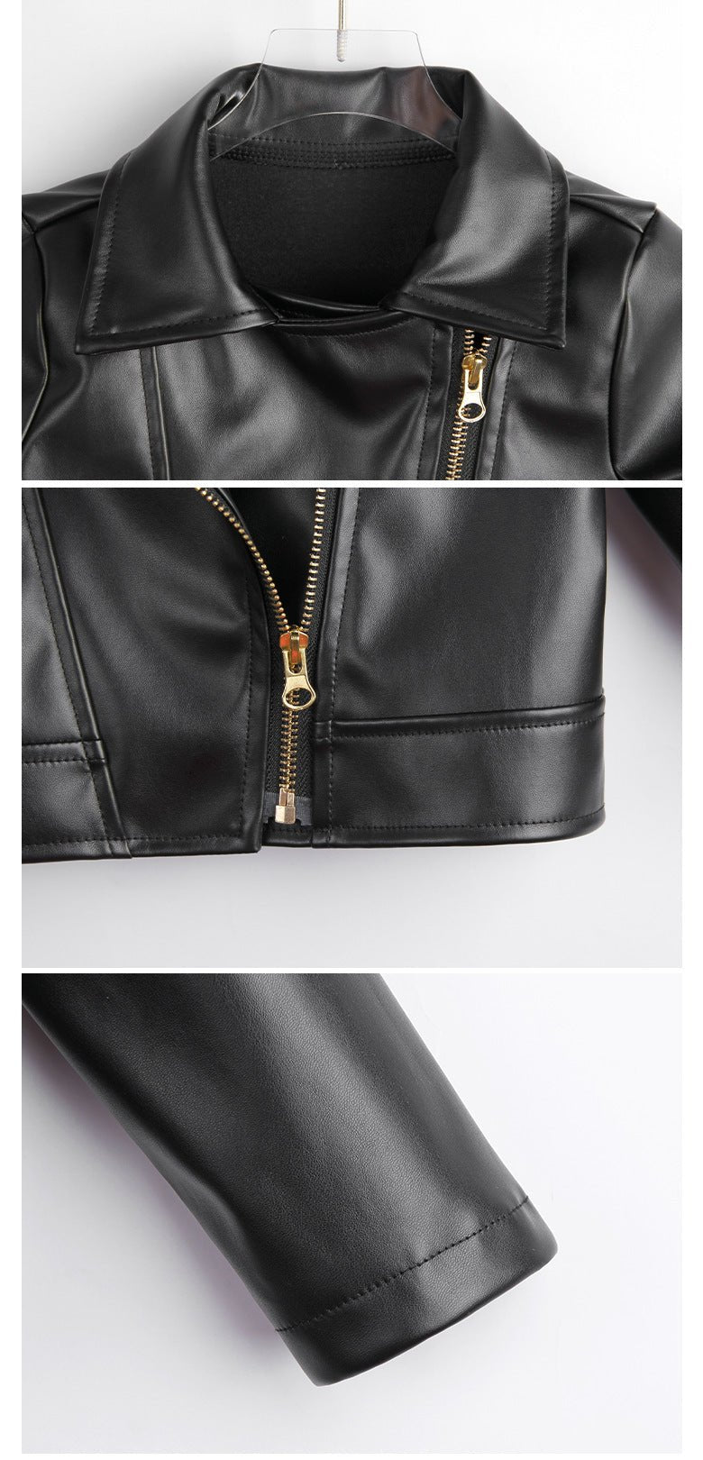 Donna Leather Jacket - AZVA