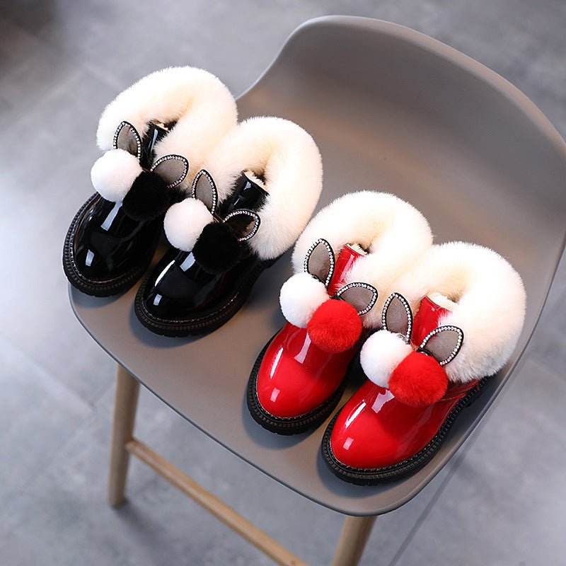 Katrina Cotton Boots - AZVA