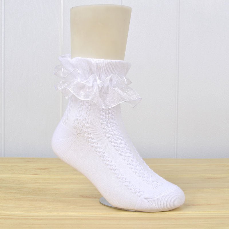 Myles Lace Socks - AZVA