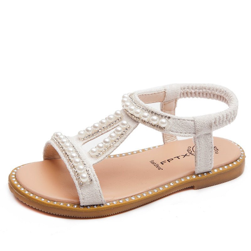 Sarina Pearl Toe Sandals - AZVA