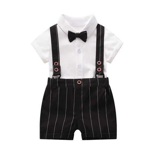 Elijah Baby Romper Two Piece Set