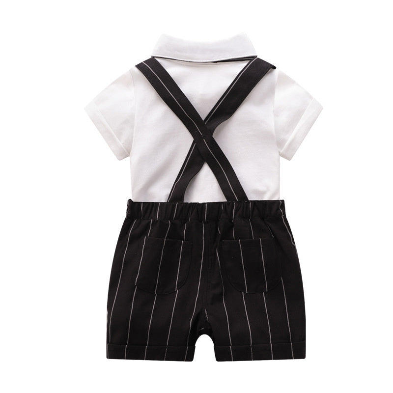 Elijah Baby Romper Two Piece Set