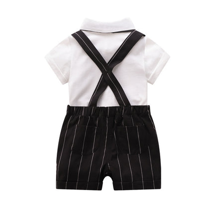 Elijah Baby Romper Two Piece Set