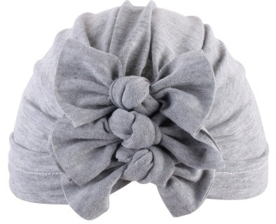Dawn Pleated Bowknot Baby Hat