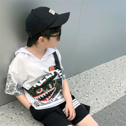 Dominic Little Shark Chest Bag