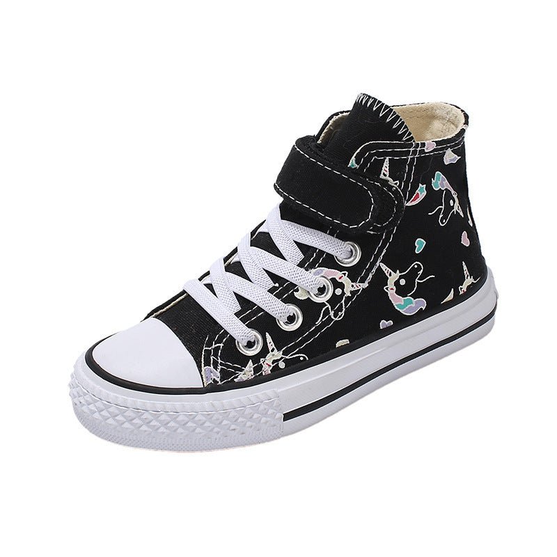 Amanda High - Top Velcro Sneakers - AZVA