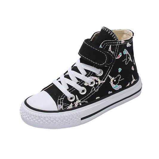 Amanda High - Top Velcro Sneakers - AZVA
