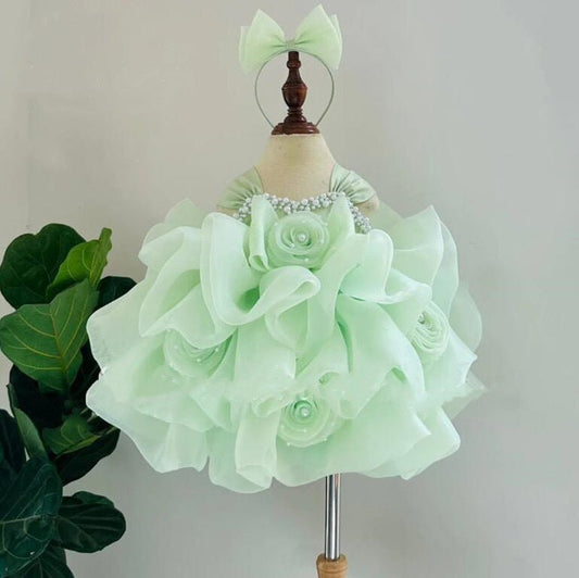 Amelia Flower Dress - AZVA