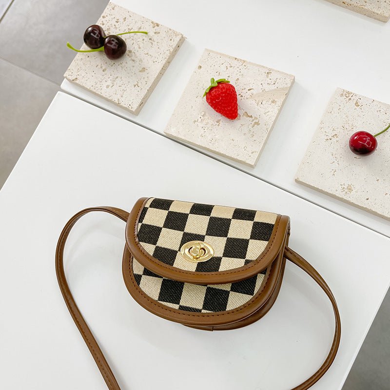 Barina Checkerboard Stylish Bag - AZVA