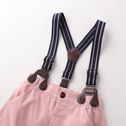 Benjamin Baby Romper Two Piece Set - AZVA