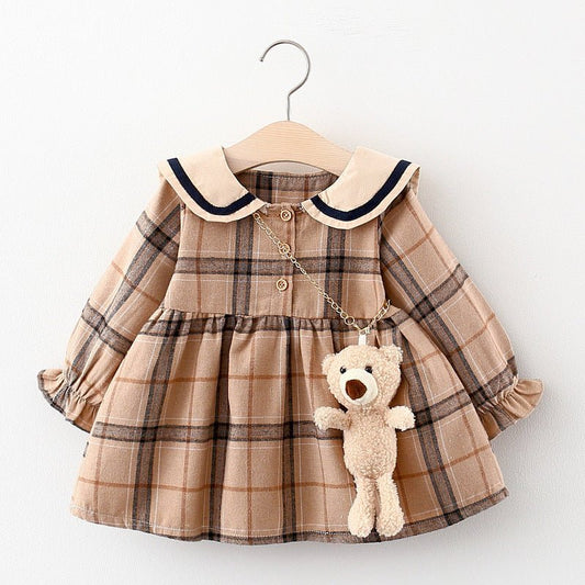 Betty Baby Checkered Dress - AZVA