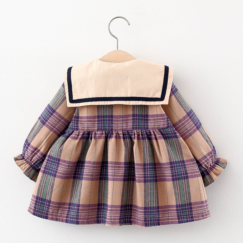 Betty Baby Checkered Dress - AZVA
