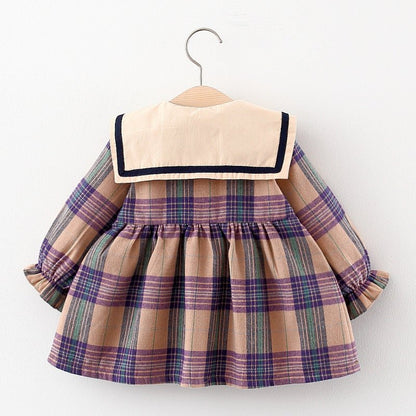 Betty Baby Checkered Dress - AZVA