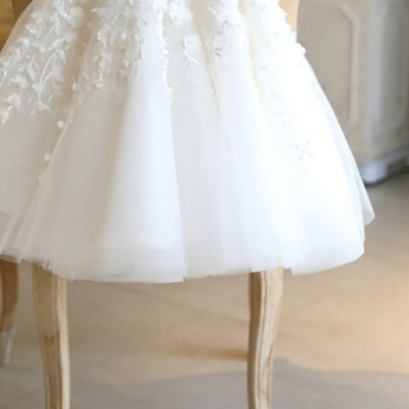 Cassandra White Dress - AZVA