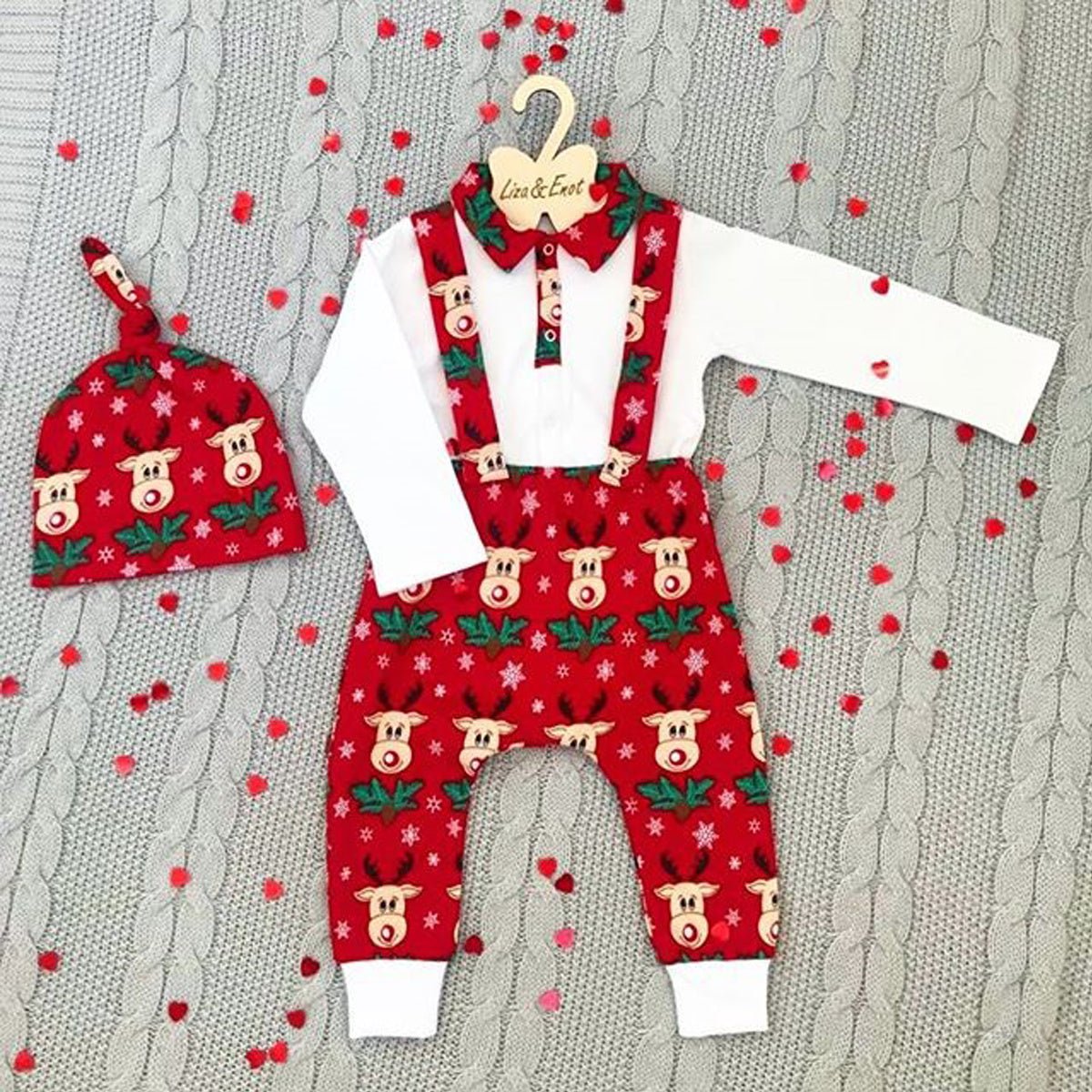 Christian Baby Three Piece Set - AZVA