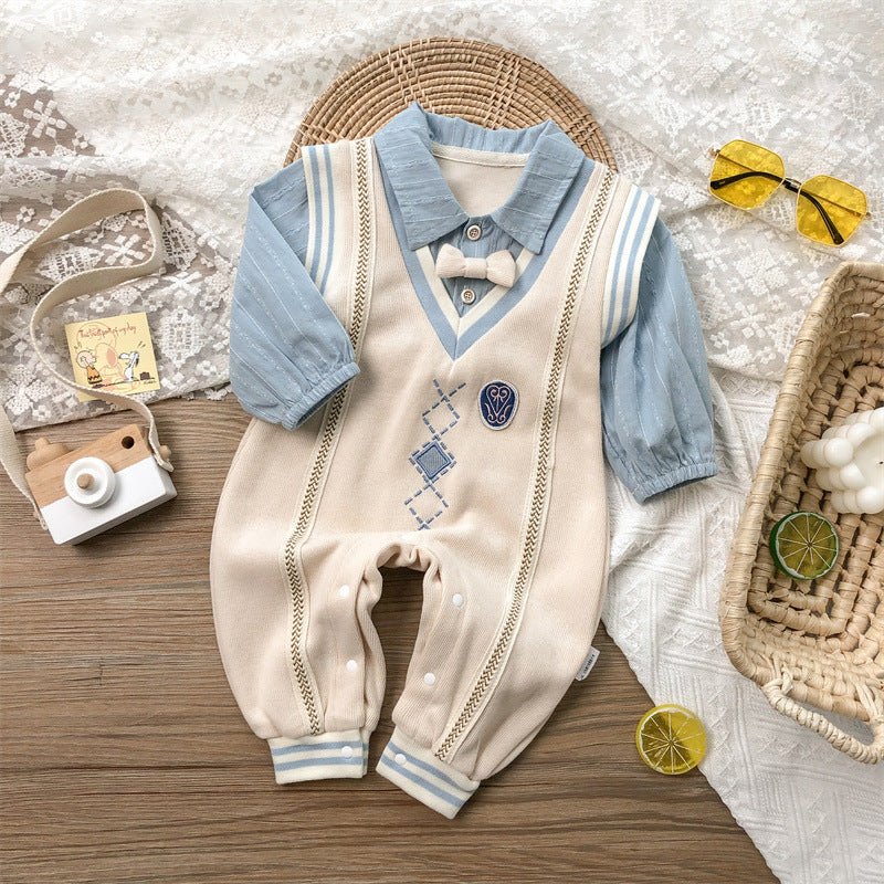 Damon Baby Boy Jumpsuit - AZVA
