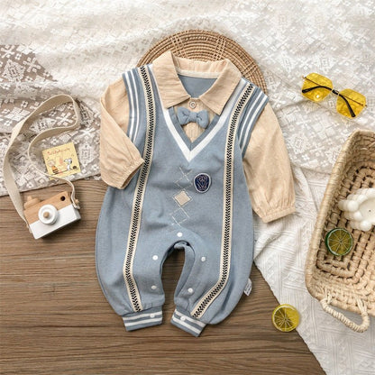Damon Baby Boy Jumpsuit - AZVA