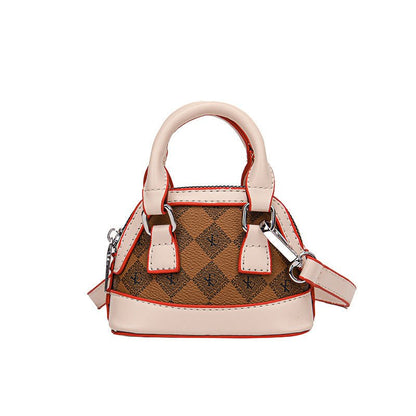Dawn Color Contrast Coin Purse Crossbody Bag - AZVA