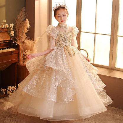 Dawn Long Gown Dress - AZVA