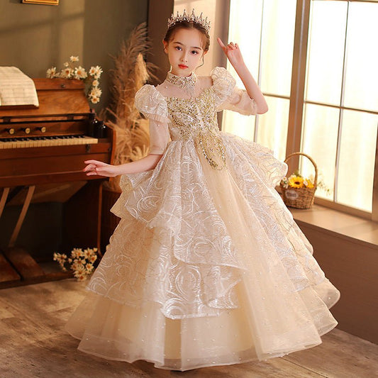 Dawn Long Gown Dress - AZVA