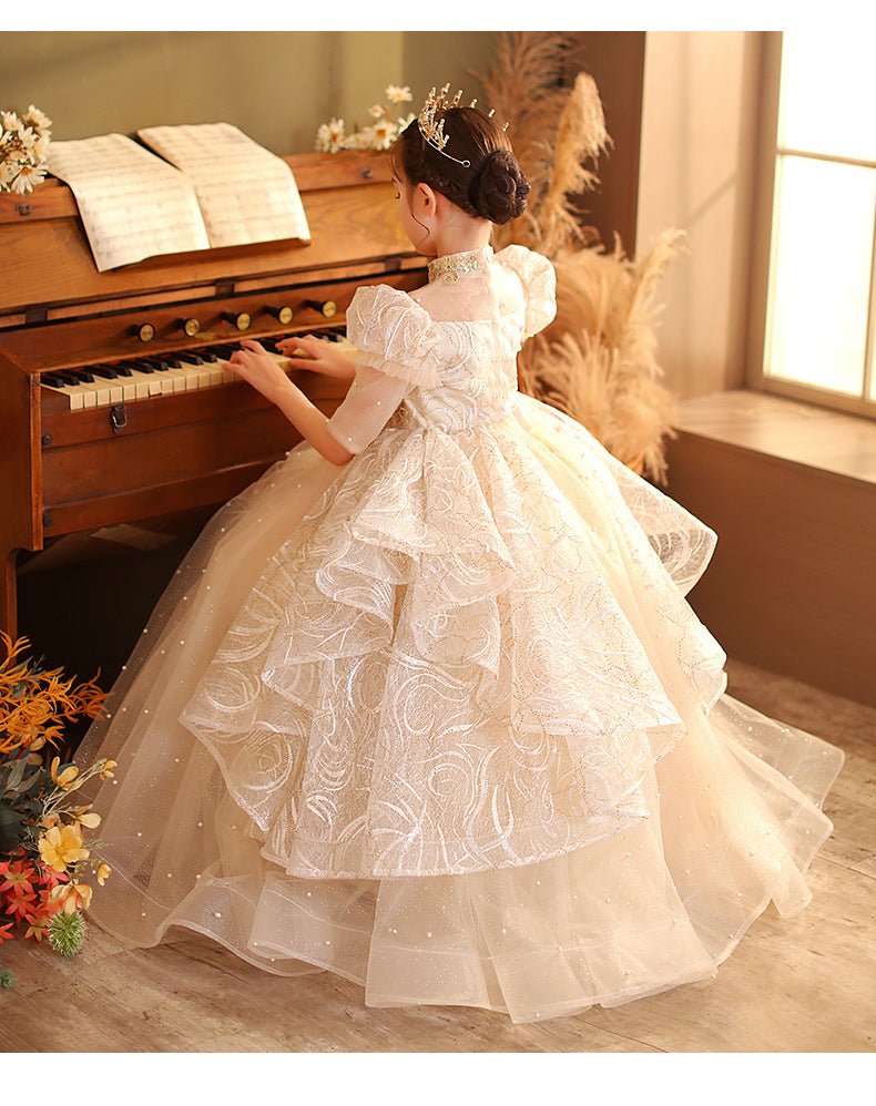 Dawn Long Gown Dress - AZVA