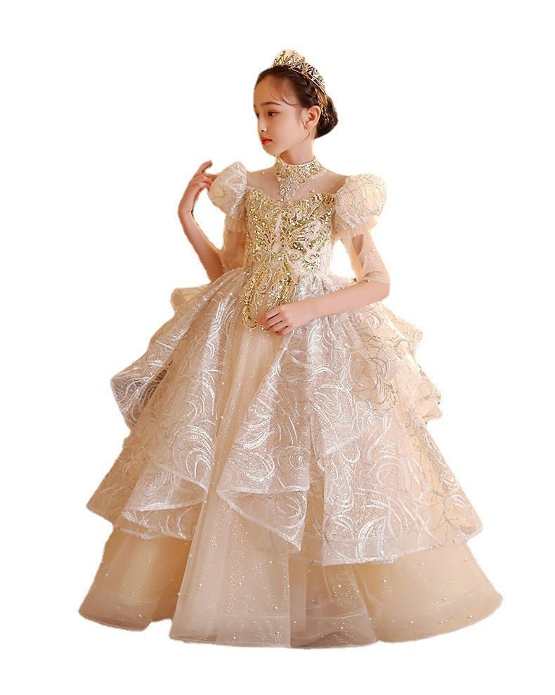 Dawn Long Gown Dress - AZVA