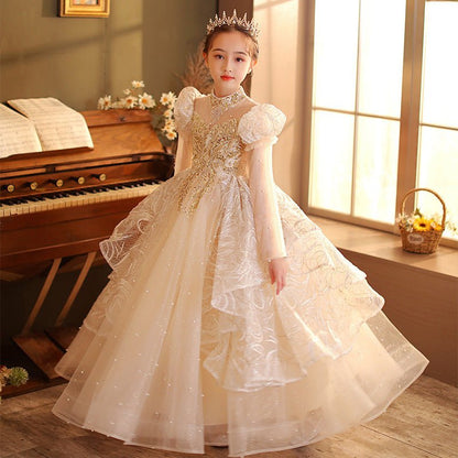 Dawn Long Gown Dress - AZVA