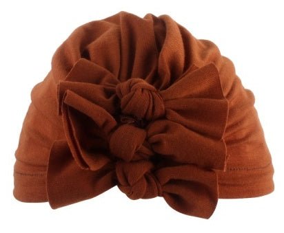Dawn Pleated Bowknot Baby Hat - AZVA