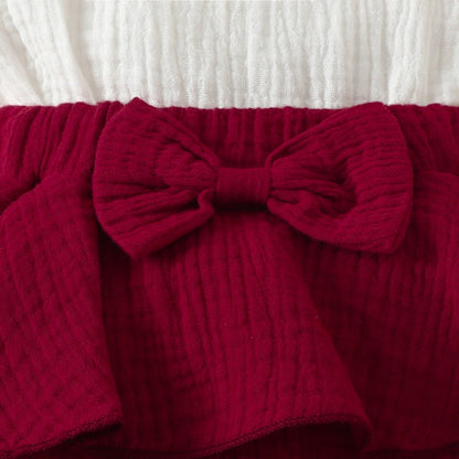 Deanne Bow Cake Dress - AZVA