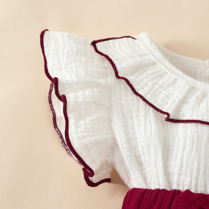 Deanne Bow Cake Dress - AZVA