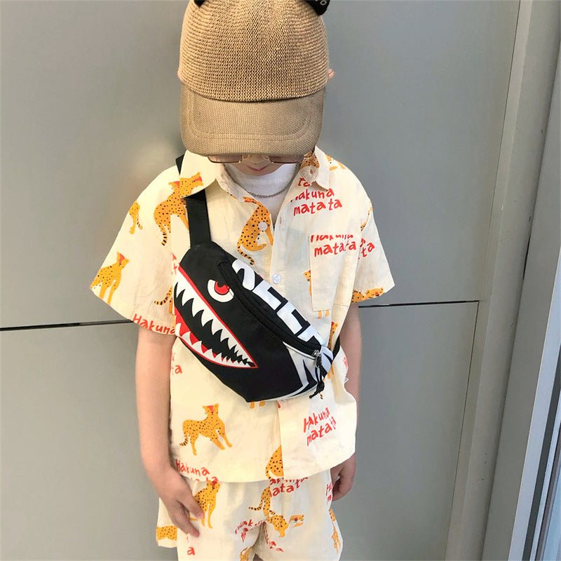 Dominic Little Shark Chest Bag - AZVA