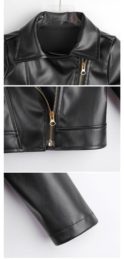 Donna Leather Jacket - AZVA