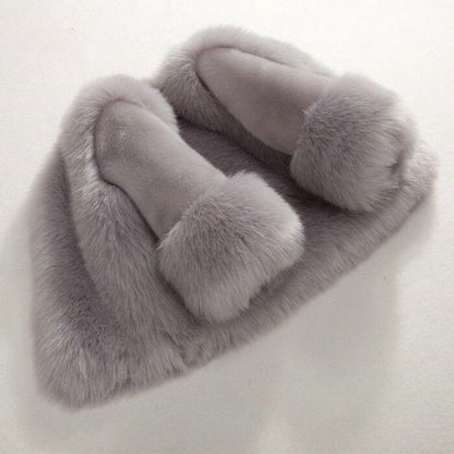 Dua Girls Faux Fur Coat - AZVA