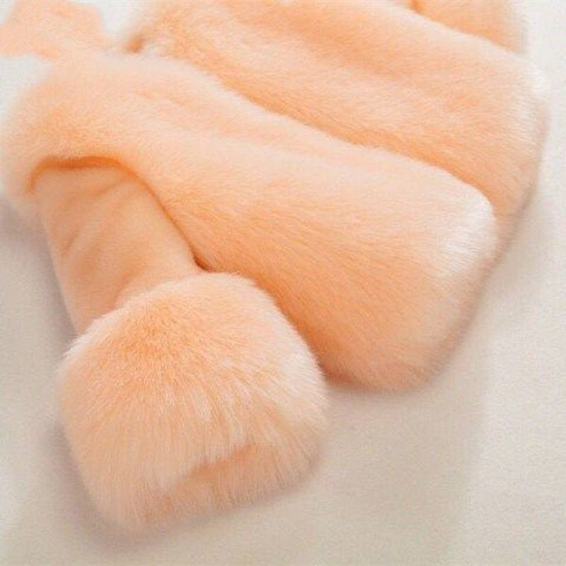 Dua Girls Faux Fur Coat - AZVA