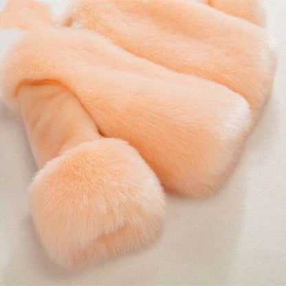 Dua Girls Faux Fur Coat - AZVA