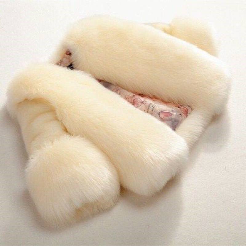 Dua Girls Faux Fur Coat - AZVA