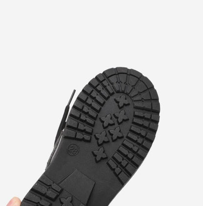 Edward Casual Black Leather Shoes - AZVA