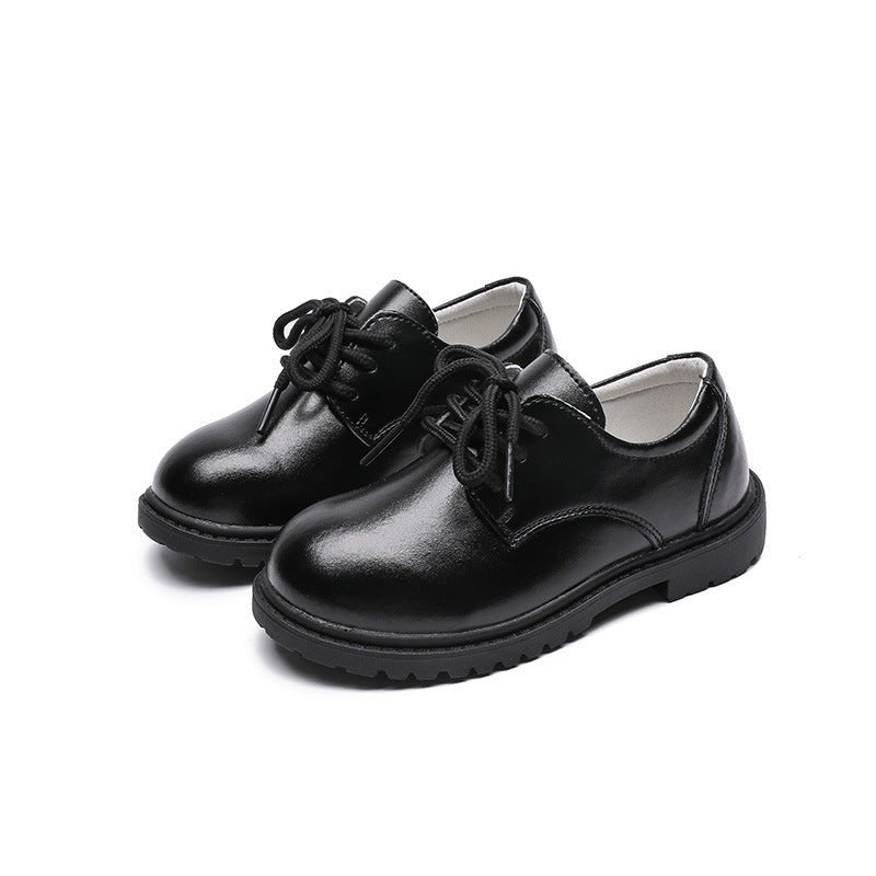 Edward Casual Black Leather Shoes - AZVA