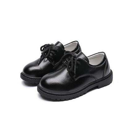 Edward Casual Black Leather Shoes - AZVA