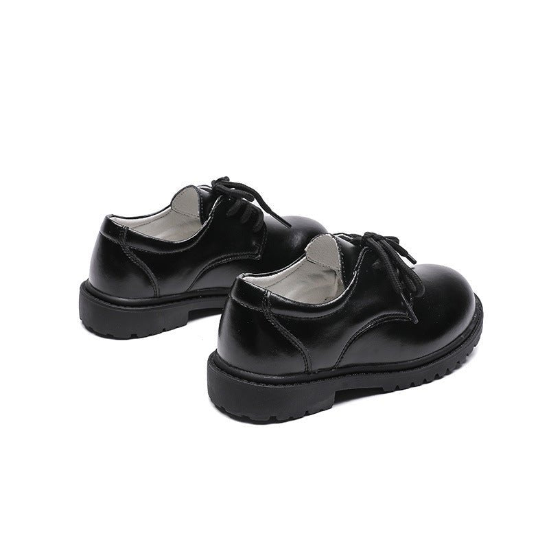 Edward Casual Black Leather Shoes - AZVA