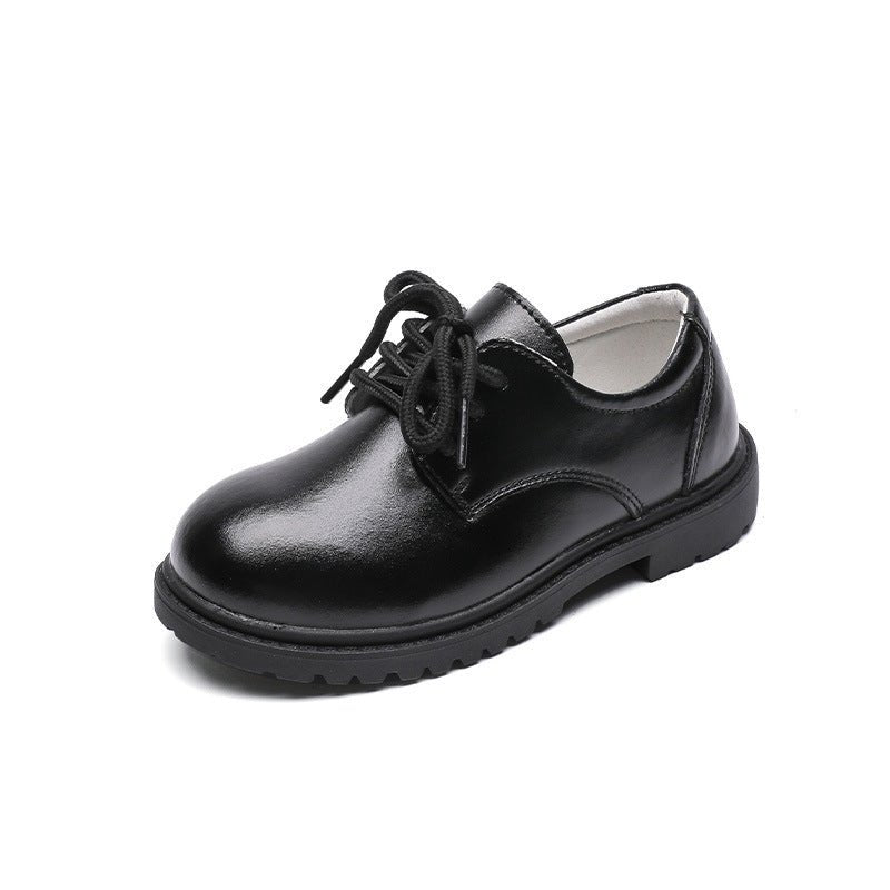 Edward Casual Black Leather Shoes - AZVA