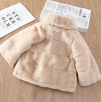 Effy Girls Fur Coat - AZVA