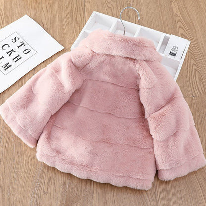 Effy Girls Fur Coat - AZVA