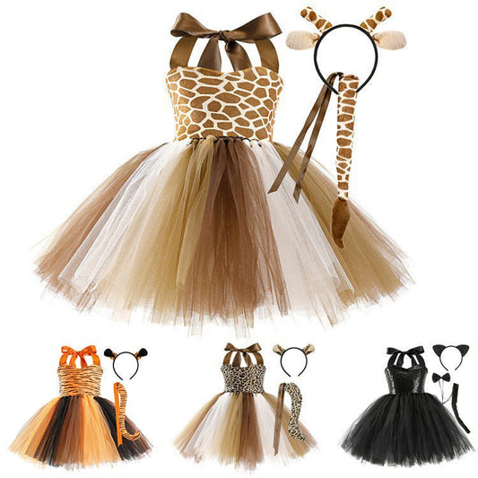 Elena Animal Dress - AZVA