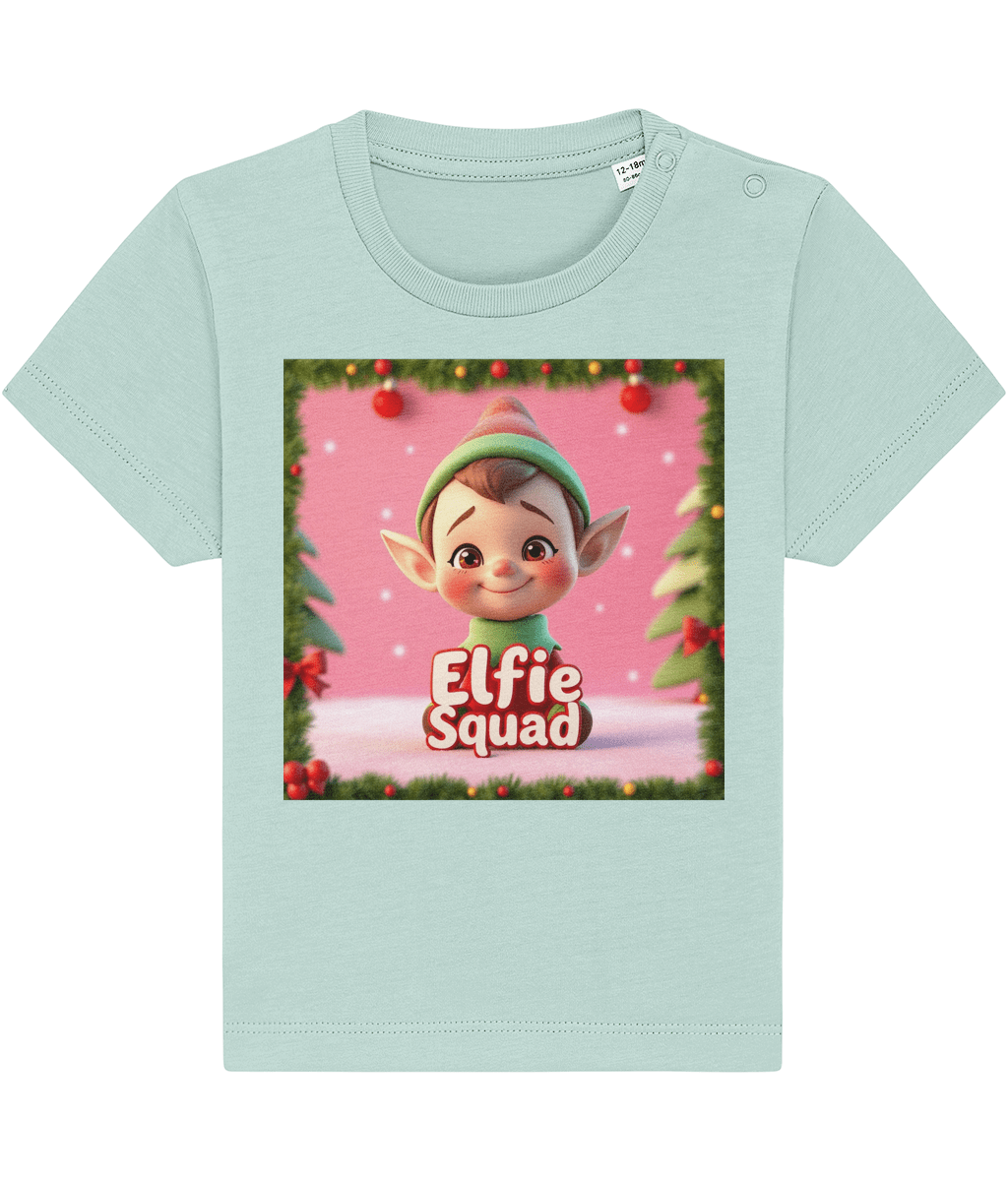 Elfie Squad Baby Shirt | Cute Christmas Shirt - 5 Day Delivery in UK - AZVA