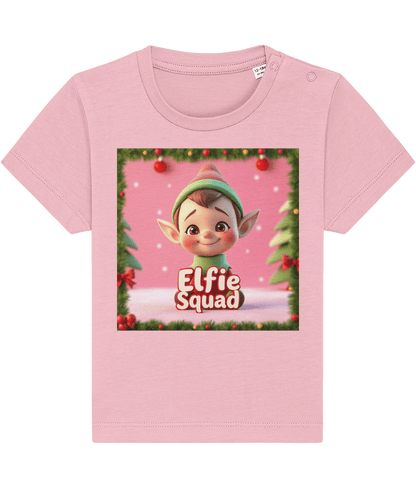 Elfie Squad Baby Shirt | Cute Christmas Shirt - 5 Day Delivery in UK - AZVA
