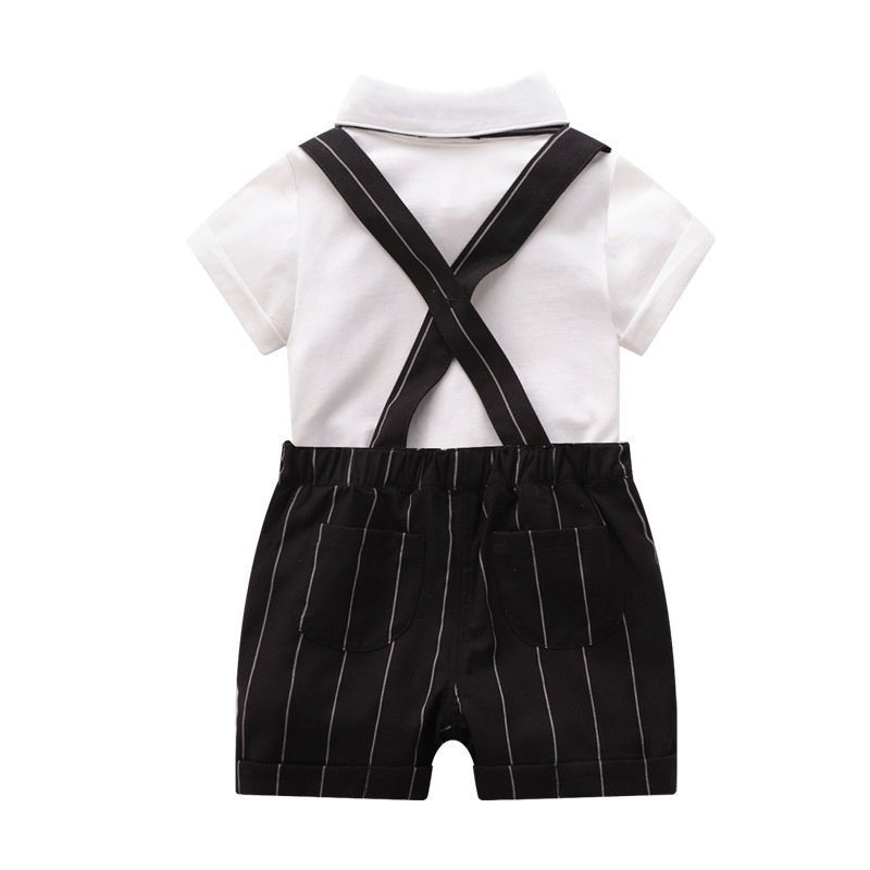 Elijah Baby Romper Two Piece Set - AZVA