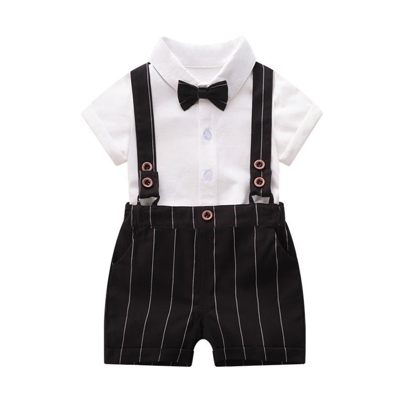 Elijah Baby Romper Two Piece Set - AZVA